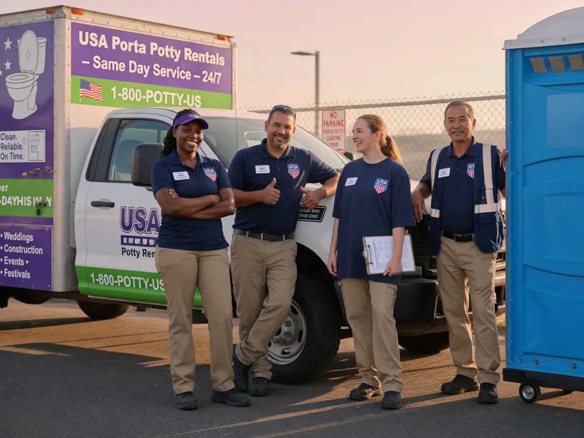 Porta Potty Rental company in Savannah, GA